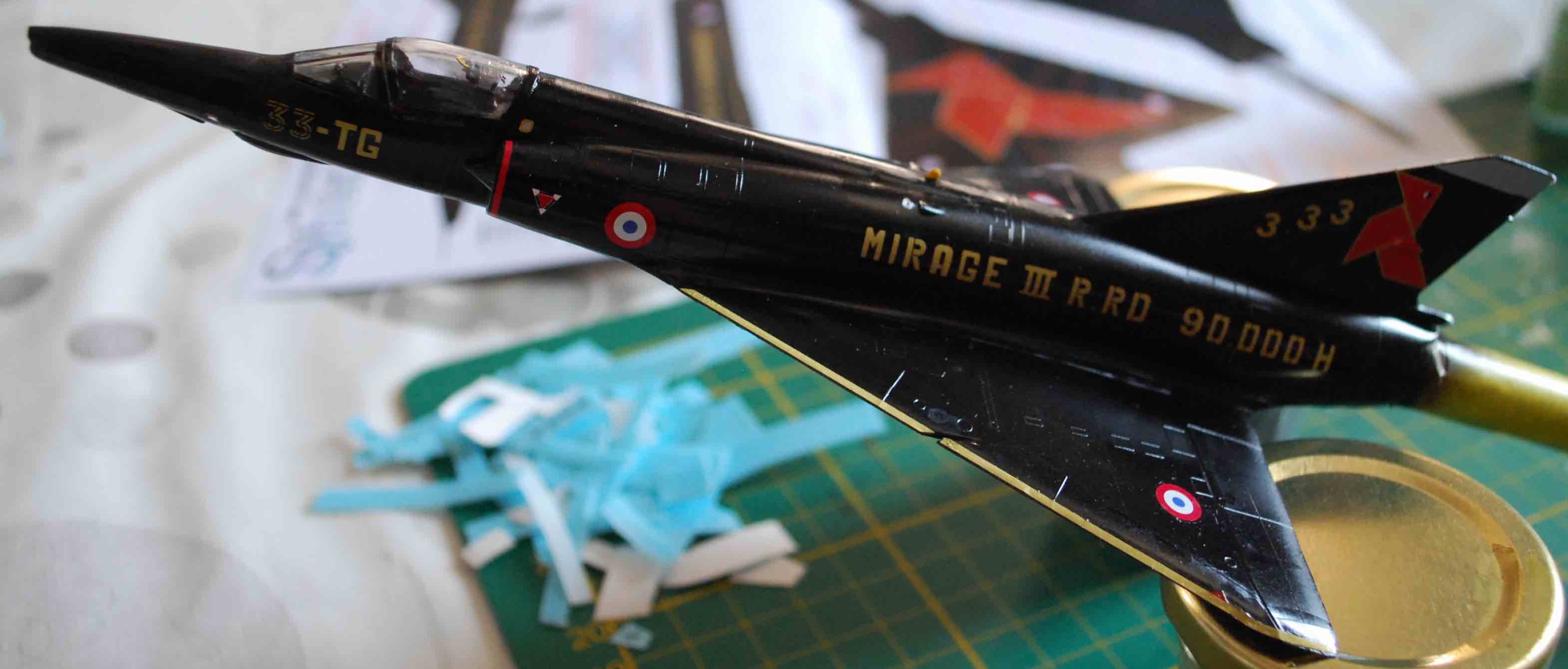 Mirage IIIRD 90000H 3.33 1/72 16060602573219947814286467