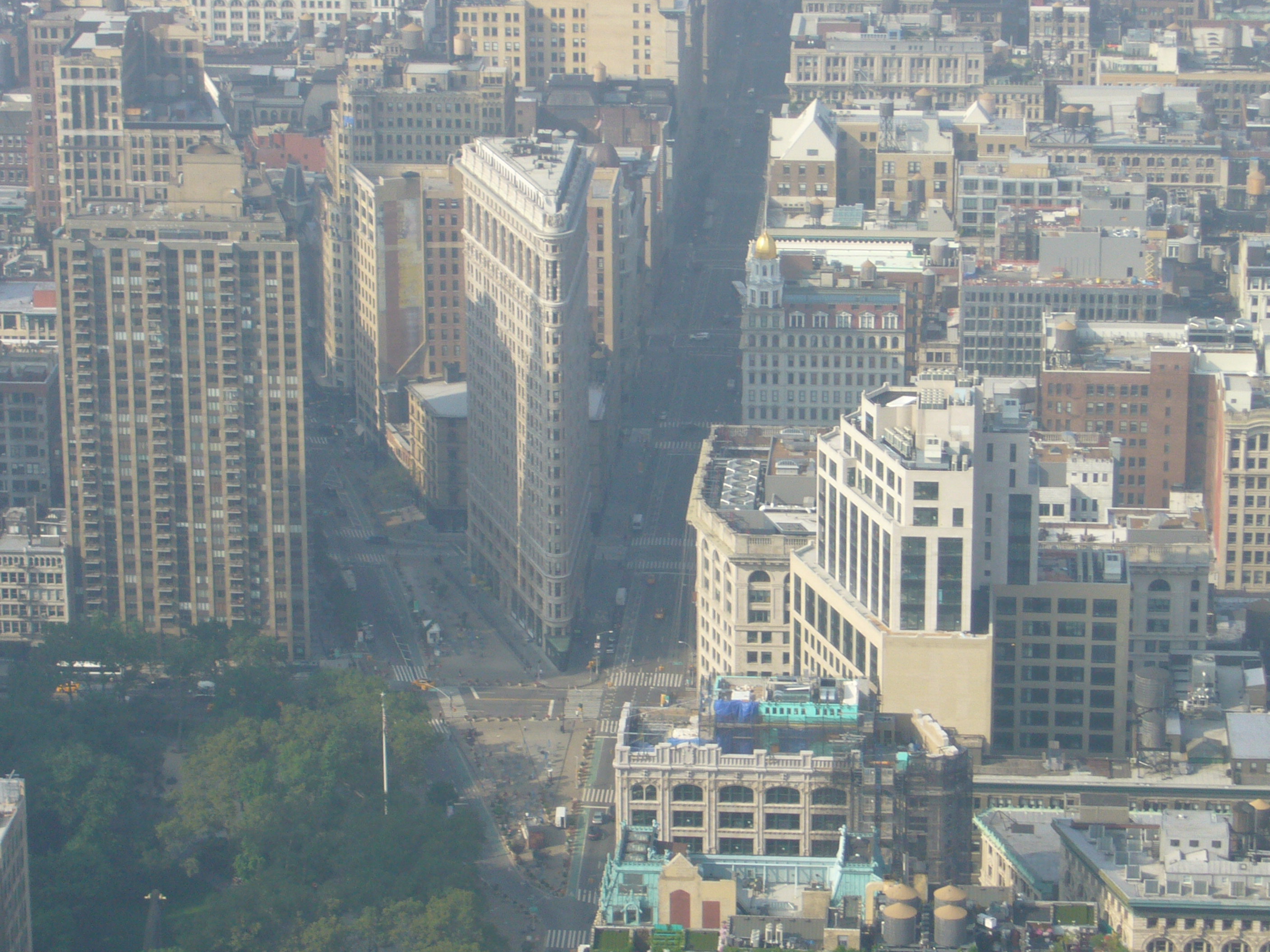 Le Flatiron vue de l ESB