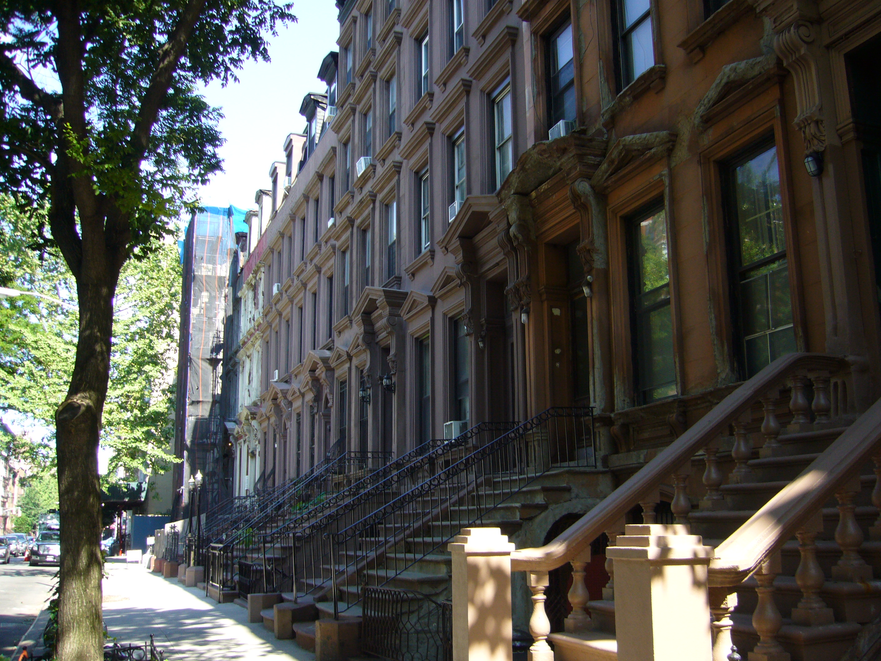 Brownstones Harlem