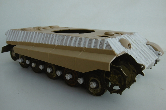 Tigre Royal ( Tigre II ) Production Turret [Tamiya - 1/35 ] 16071609163321038614378488