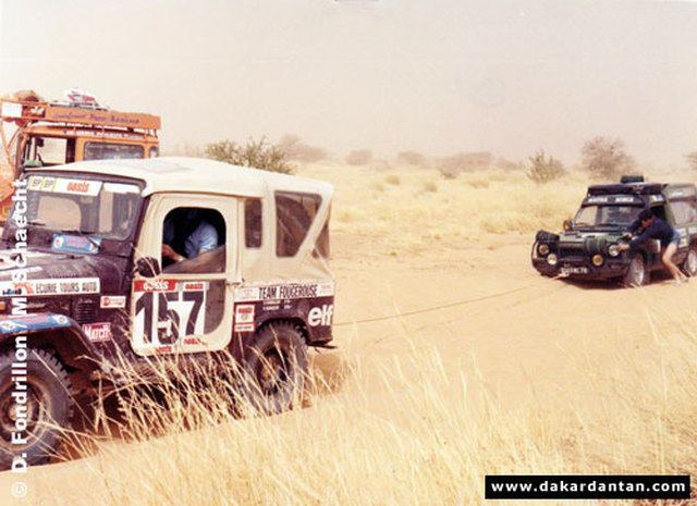 Une Rancho au Rallye Paris Dakar 1979 16072305583219827914390091
