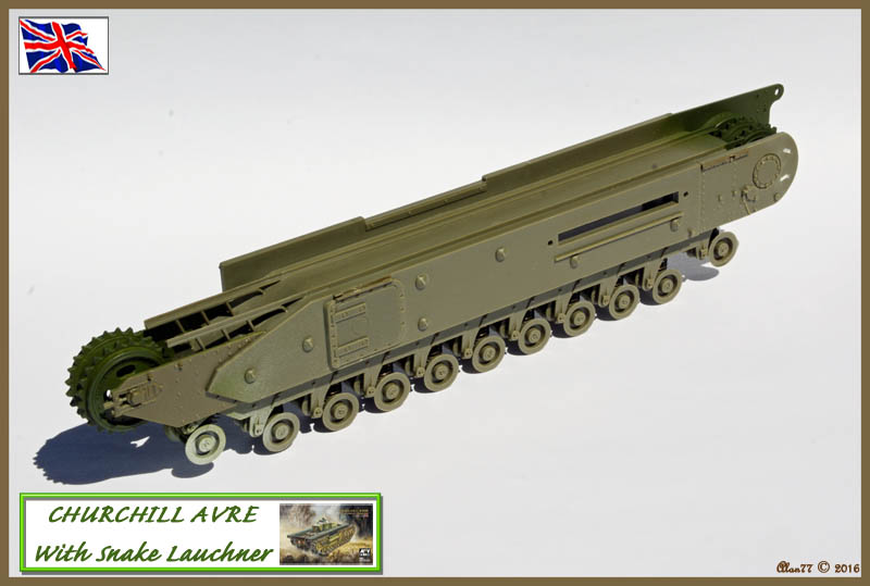 Churchill Avre with snake launcher ÷ AFV ÷ 1/35 1608070209155585014415499