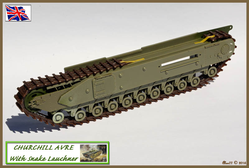 Churchill Avre with snake launcher ÷ AFV ÷ 1/35 1608070209185585014415502
