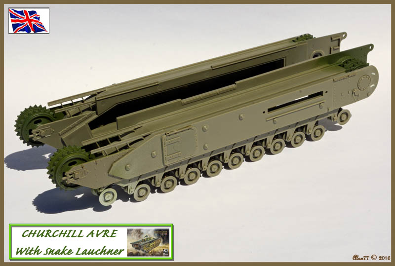 Churchill Avre with snake launcher ÷ AFV ÷ 1/35