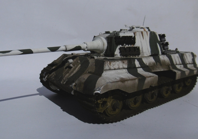 Tigre Royal ( Tigre II ) Production Turret [Tamiya - 1/35 ] 16081504101621038614430140