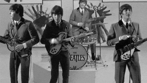 Les Beatles Gif