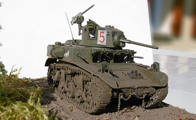 [ FAIT MAISON 1/35 ] TIGRE II ET STUART M3A1  16100512050521038614535742