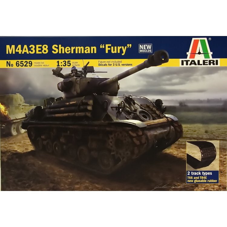 M4A3E8 Sherman "Fury" - 1/35e - [Italeri] 1610060559544769014539217