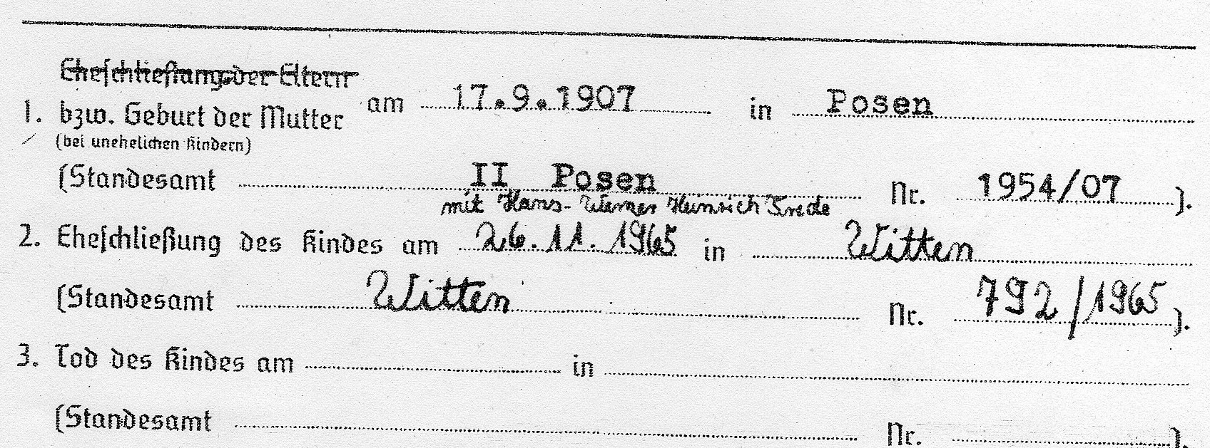 Naissance Marianne Mohnhoff