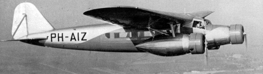 Fokker XX en vol small