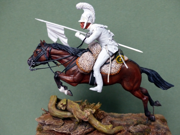 Les figurines de Bernard Sauvat: Chevau-Léger Lancier de la Ligne
