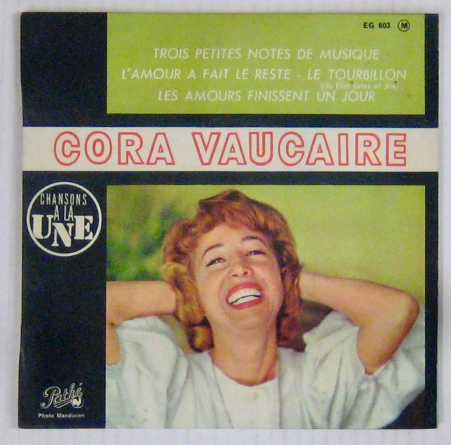 Cora Vaucaire Trois Petites Notes De Musique