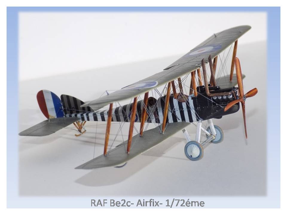 Royal Aircraft Factory BE2c - 1/72ème -  AIRFIX 16111707142010331814643177