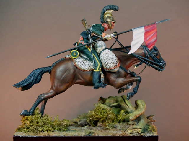 1/32 Metal Modele Cclf : Cavalier Chevau-Leger Elite 1811 Napoleon 1Er