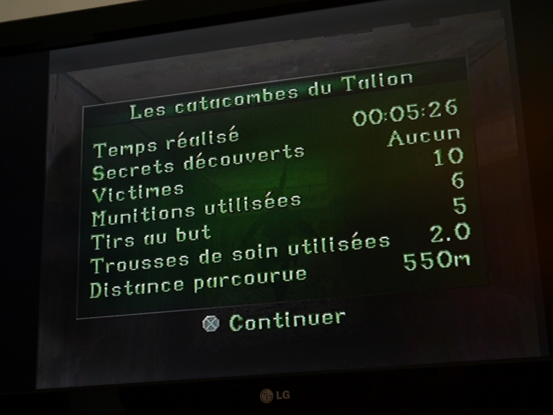 Sur PlayStation : TR2 complet (sans les secrets)  en 3 h et 2 min 17012003593920259514787462