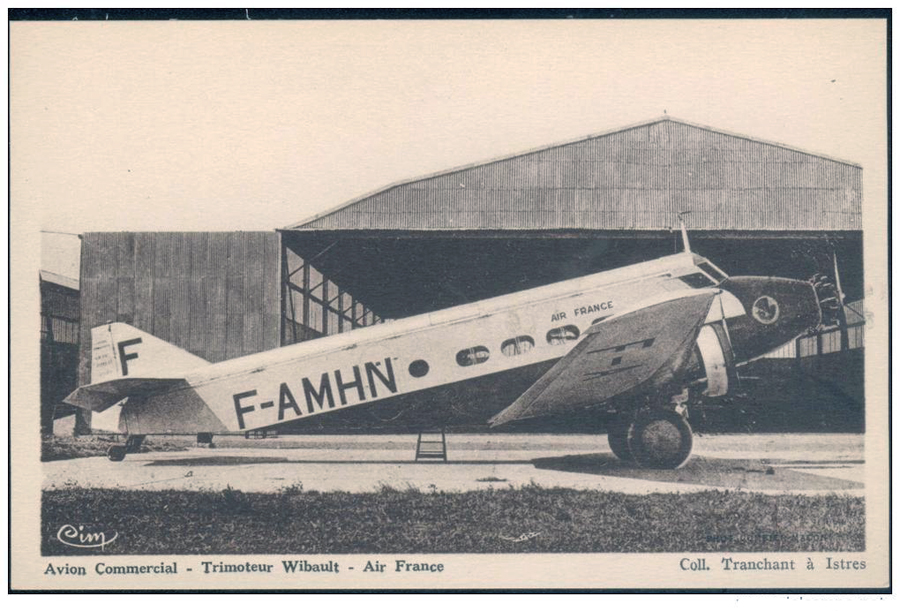 Avion-trimoteur-Wibault-283T-Air-France-1935 small