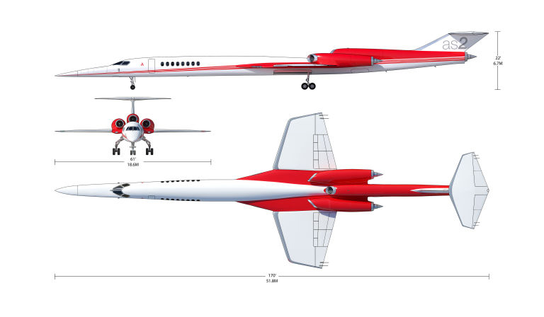 Aerion AS-2 plan 3-vues small